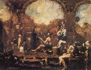 MAGNASCO, Alessandro The Wise Raven oil painting reproduction